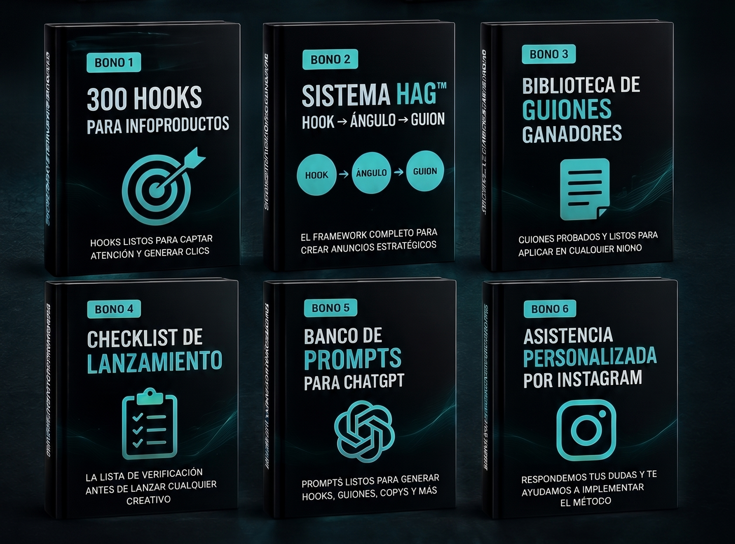 SISTEMA DE CREATIVOS GANADORES + 5 BONOS SOLO POR HOY